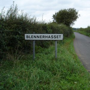 Entering Blennerhasset Village