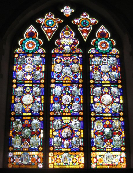 West Window at Nowton Church, Norfolk