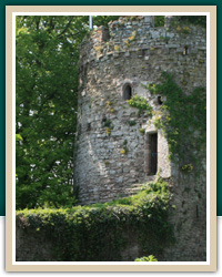 Usk Castle, Monmouthshire